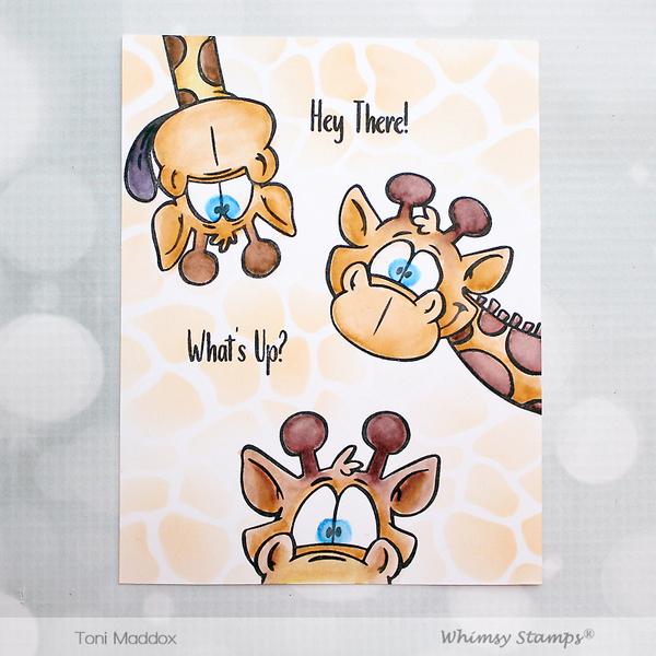 Coordinate Clear Stamp and Die Set Cute Animals Transparent Clear