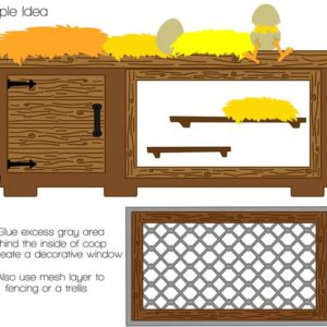 Slimline Chicken Coop Die Set REVISED2 display idea